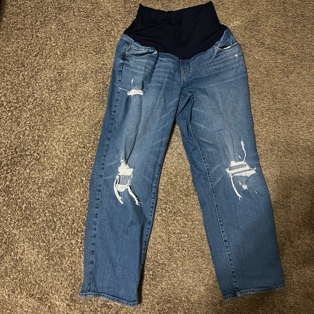 Old Navy maternity jeans
